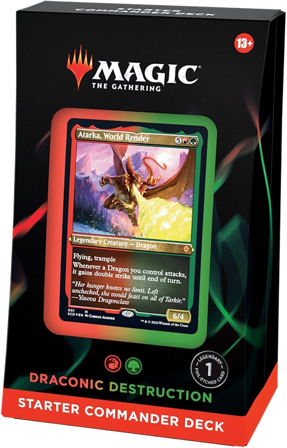 Ultimate Red-Green Commander Deck: Magic's Draconic Destruction for Teens 13+