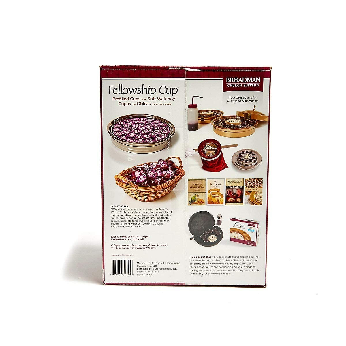 Convenient Pre-Filled Fellowship Cups with 100% Concord Grape Juice - 500 Count