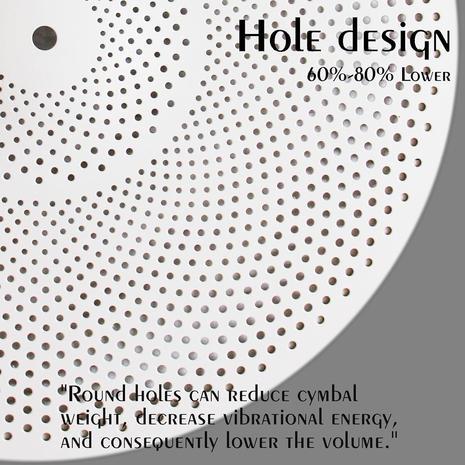 Professional 5-Piece Cymbal Set with Polished Finish - Low Noise for All Levels