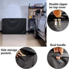 Load image into Gallery viewer, Durable Waterproof Freezer Cover with Easy Access Zipper - 14-16 cu ft Capacity