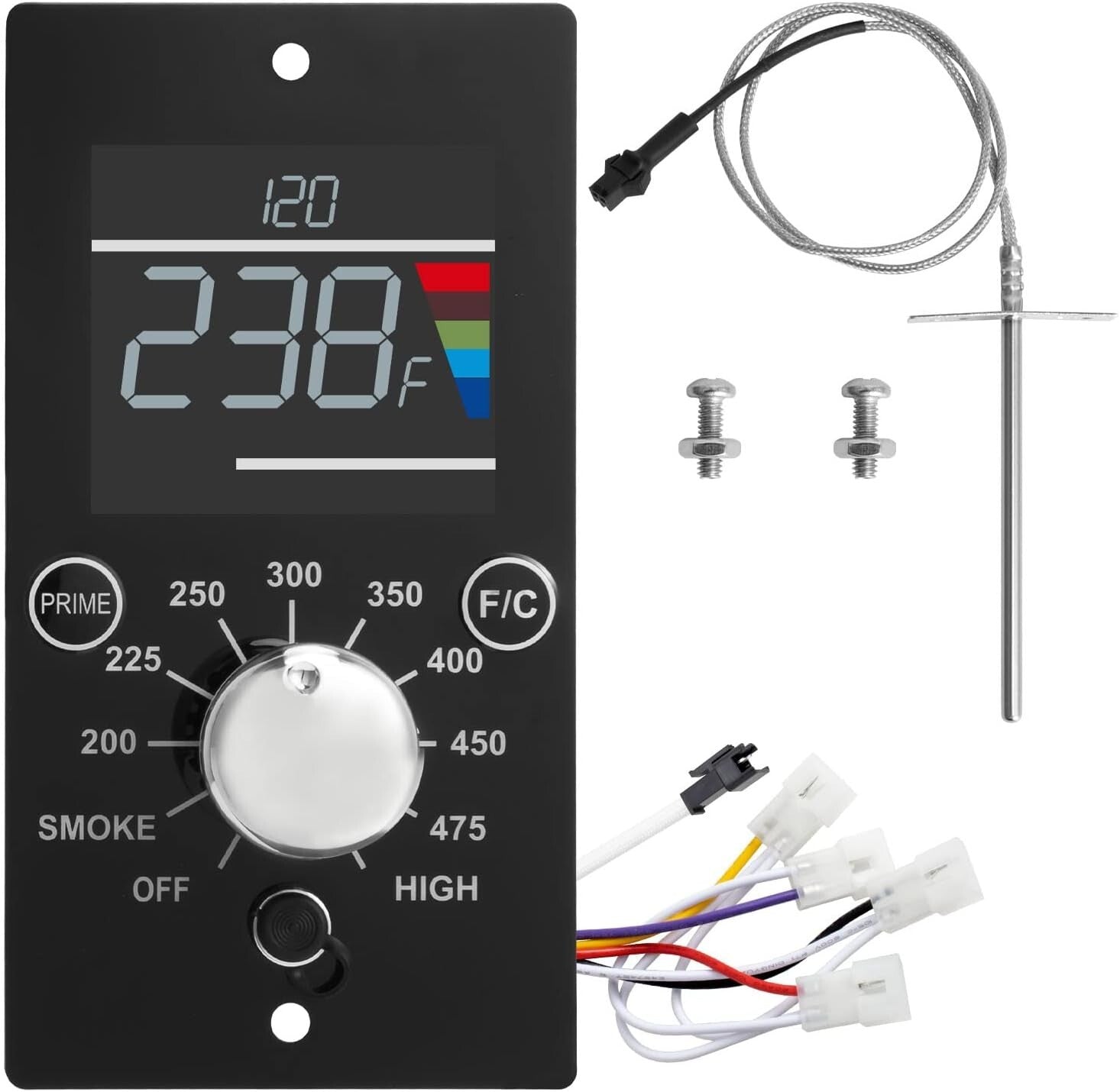 Easy-Install Digital Thermostat with LED for Pit Boss Pellet Grill Innovation