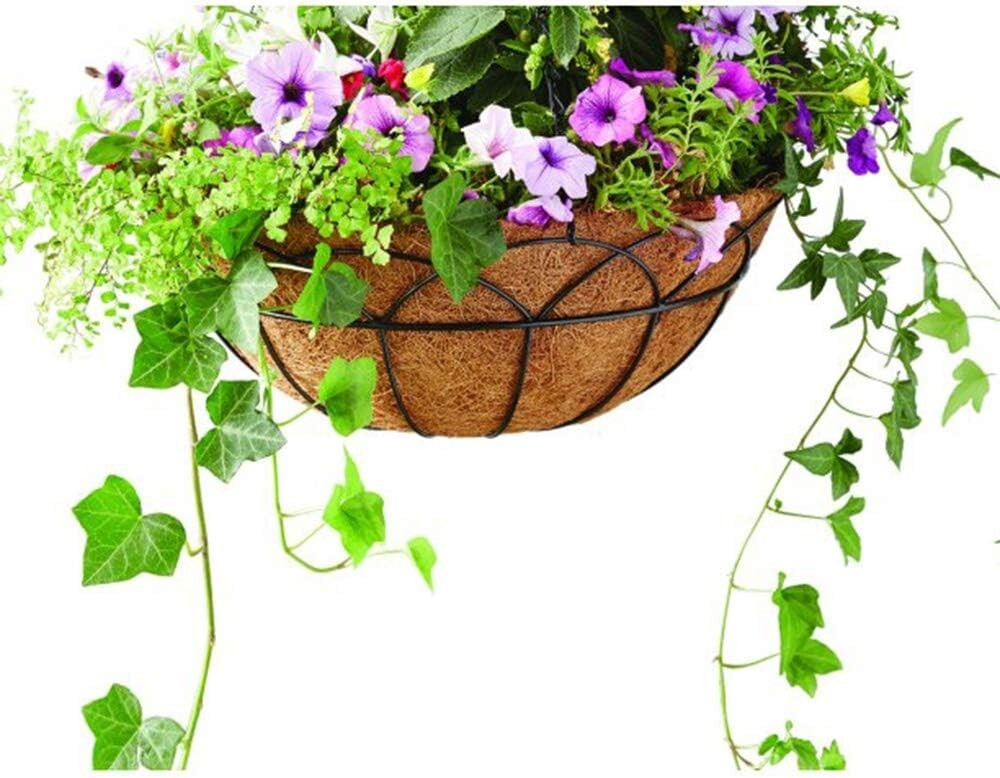 2 PCS 22" Round Coco Liners for Planters - Breathable Coconut Fiber Replacement