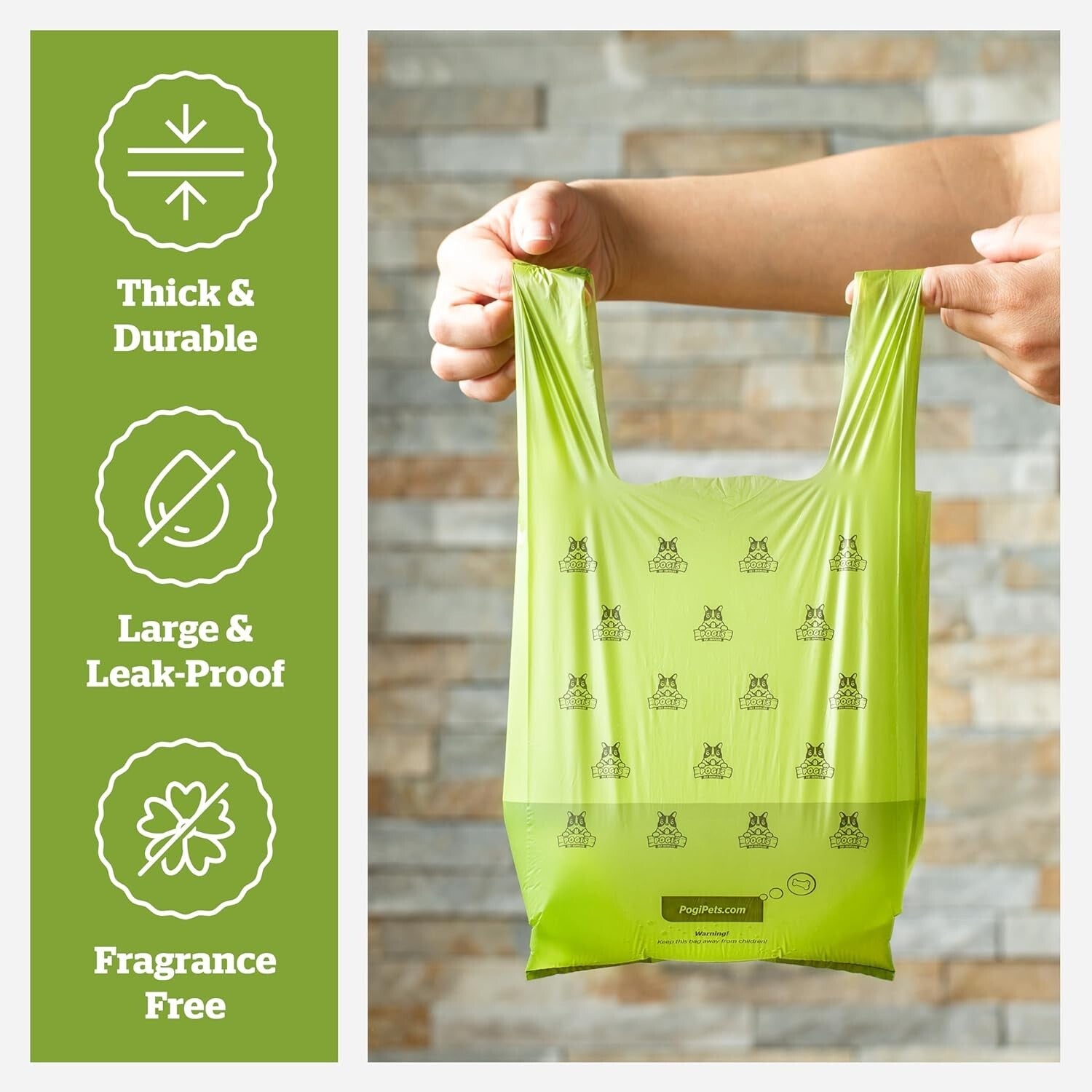 Durable 900 Count Dog Waste Bags with Leak-Proof Protection & Easy Handles