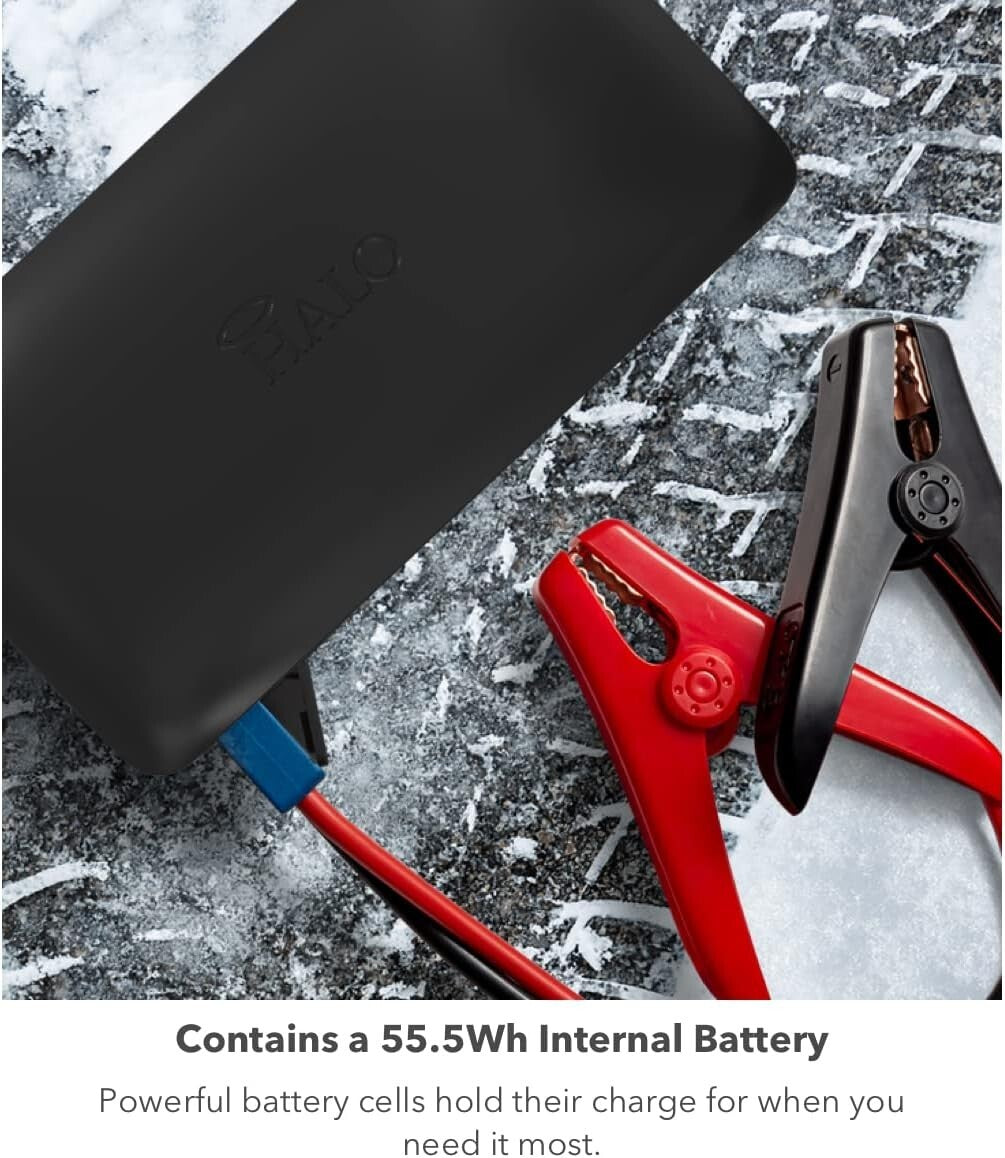 All-in-One Bolt ACDC Max 55500 mWh Portable Charger with Jump Starting Features