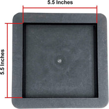 Load image into Gallery viewer, Black Heavy-Duty Bed Risers, 3-Inches of Storage &amp; Support for Any Furniture