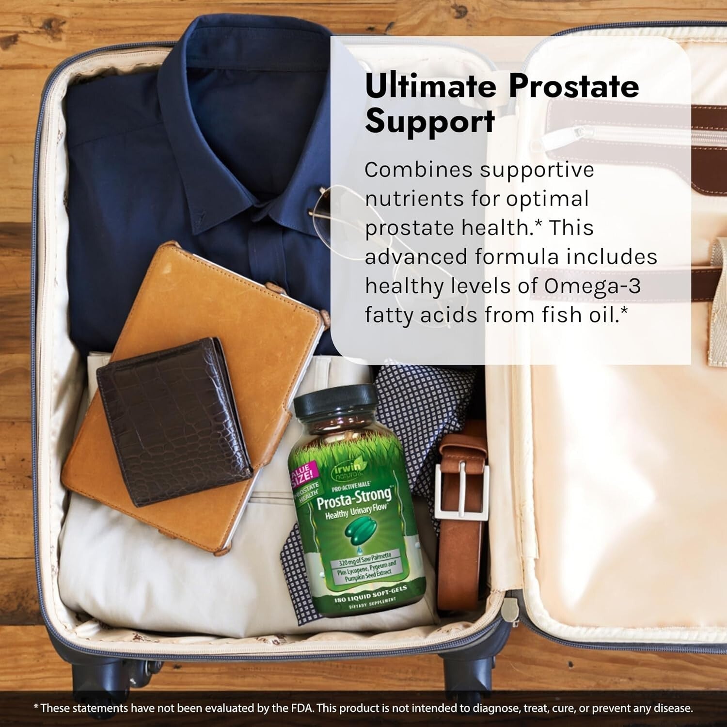 Advanced Prostate Health Formula - 180 Softgels with Pumpkin Seed & Antioxidants