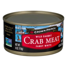 Load image into Gallery viewer, Fancy White Crab Meat Cans - 12 Pack of Wild-Caught Quality Seafood for Dishes