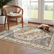 Load image into Gallery viewer, Luxurious Soft Golden 3x5 Rug - Non-Slip, Machine Washable &amp; Kid Safe