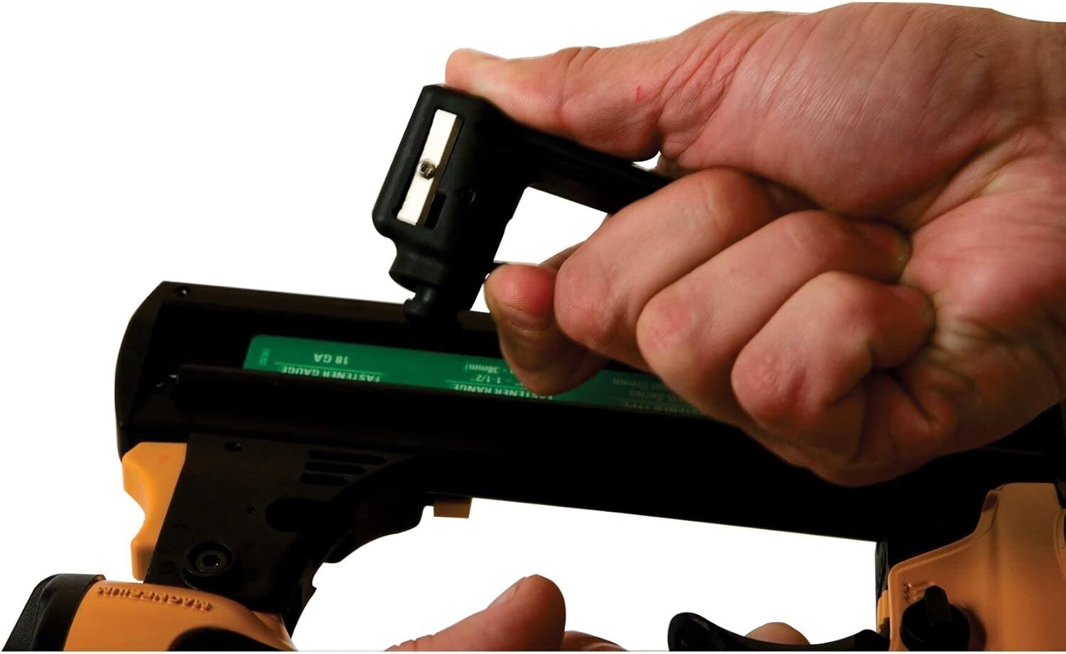 Versatile 18-Gauge Narrow Crown Stapler Kit - Oil-Free & Lightweight Design