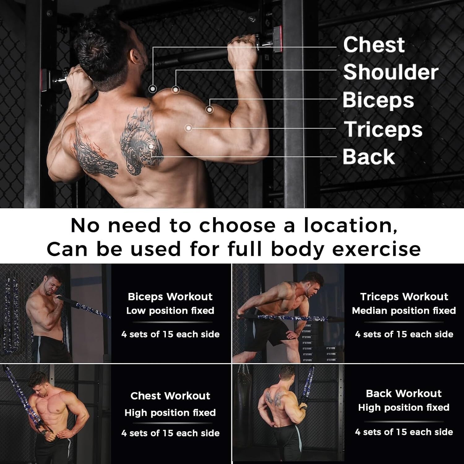 Professional Adjustable Strength Bands for Pull-Ups – Ultimate Fitness Tool