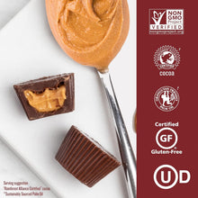 Load image into Gallery viewer, Individually Wrapped Organic Dark Chocolate Peanut Butter Cups - 24oz Treat Pack