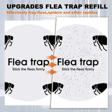 Load image into Gallery viewer, Durable Indoor Flea Light Trap Bundle - 4 Traps with UV Bulbs &amp; Sticky Discs