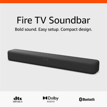 Load image into Gallery viewer, Compact Fire TV Soundbar - 24" | Bluetooth &amp; Virtual Surround Sound Experience