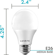 Load image into Gallery viewer, Energy Star 800 Lumens Dimmable A19 LED Bulbs – 9W 5000K Bright White (12 Pack)