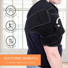 Load image into Gallery viewer, Hot/Cold Shoulder Therapy Wrap with Compression Pump - Ideal for Injury Recovery