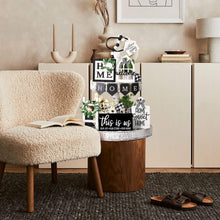 Load image into Gallery viewer, Charming Rustic Wood Tray Decor Set with 11 Signs - Ideal for Housewarming Gifts