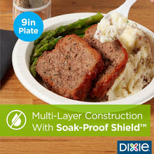 Load image into Gallery viewer, Bulk 300 Count 8.5 Inch Disposable Paper Plates - Microwave Safe &amp; Cut Resistant