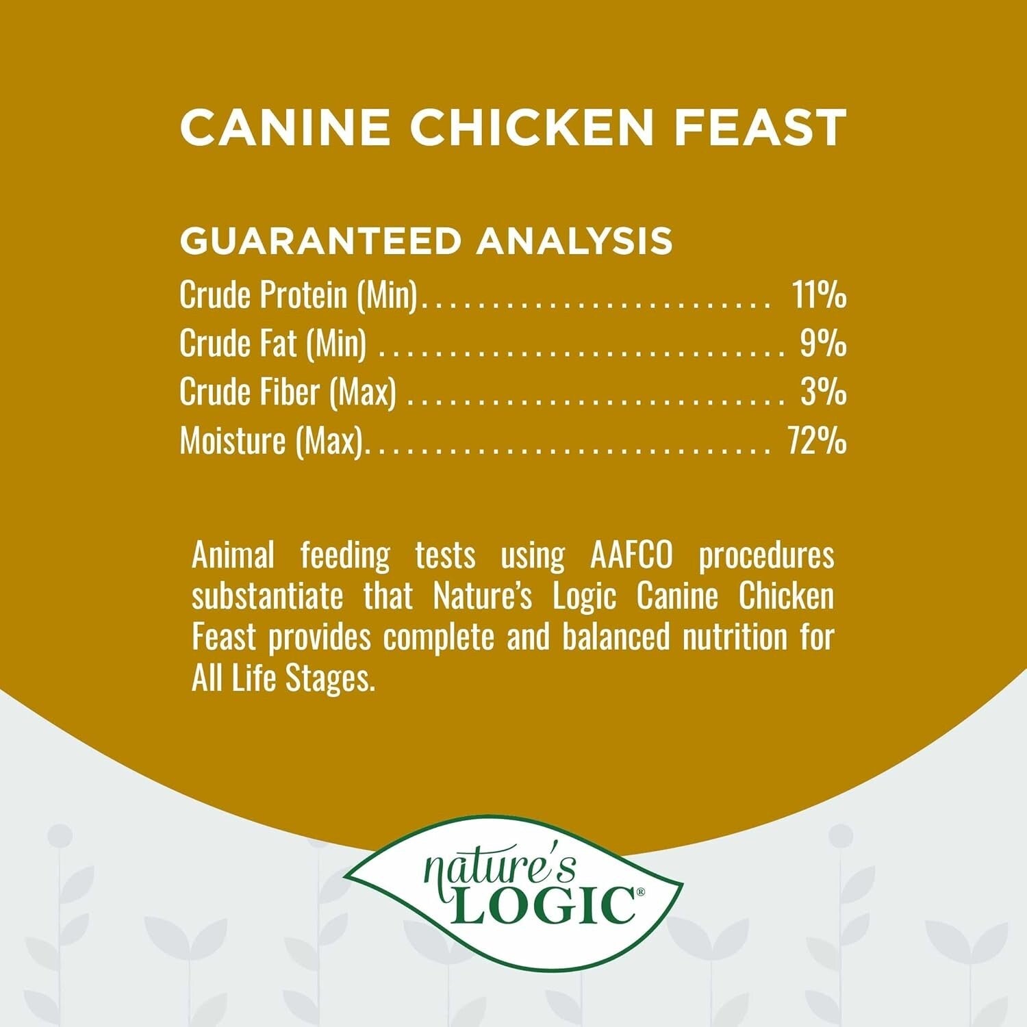 High Protein Grain-Free Dog Food - 12 Natural Chicken Cans for All Breeds
