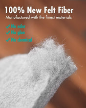 Load image into Gallery viewer, Customizable Non-Slip Rug Padding - 2.6x8 Feet Extra Thick Felt for All Floors