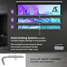 Load image into Gallery viewer, Premium 110-Inch 16:9 Projector Screen - Indoor &amp; Outdoor Viewing Excellence