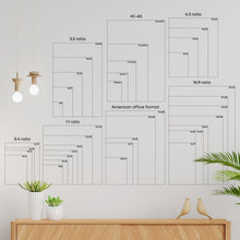 Load image into Gallery viewer, Modern Black 20x28 Picture Frame Set with Sawtooth Hangers for Wall Display