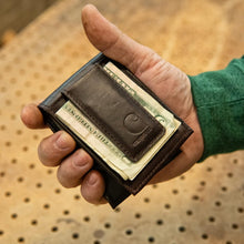 Load image into Gallery viewer, Sleek Oil Tan Leather Wallet for Men - Front Pocket Design and Card Organizer