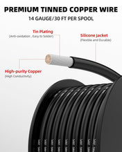 Load image into Gallery viewer, Versatile 180ft 16 AWG Silicone Wire with Tinned Copper - Ideal for DIY Projects
