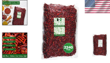 Load image into Gallery viewer, 5Lb Authentic Whole Dried Sichuan Chili Peppers - Medium Heat for Spicy Dishes