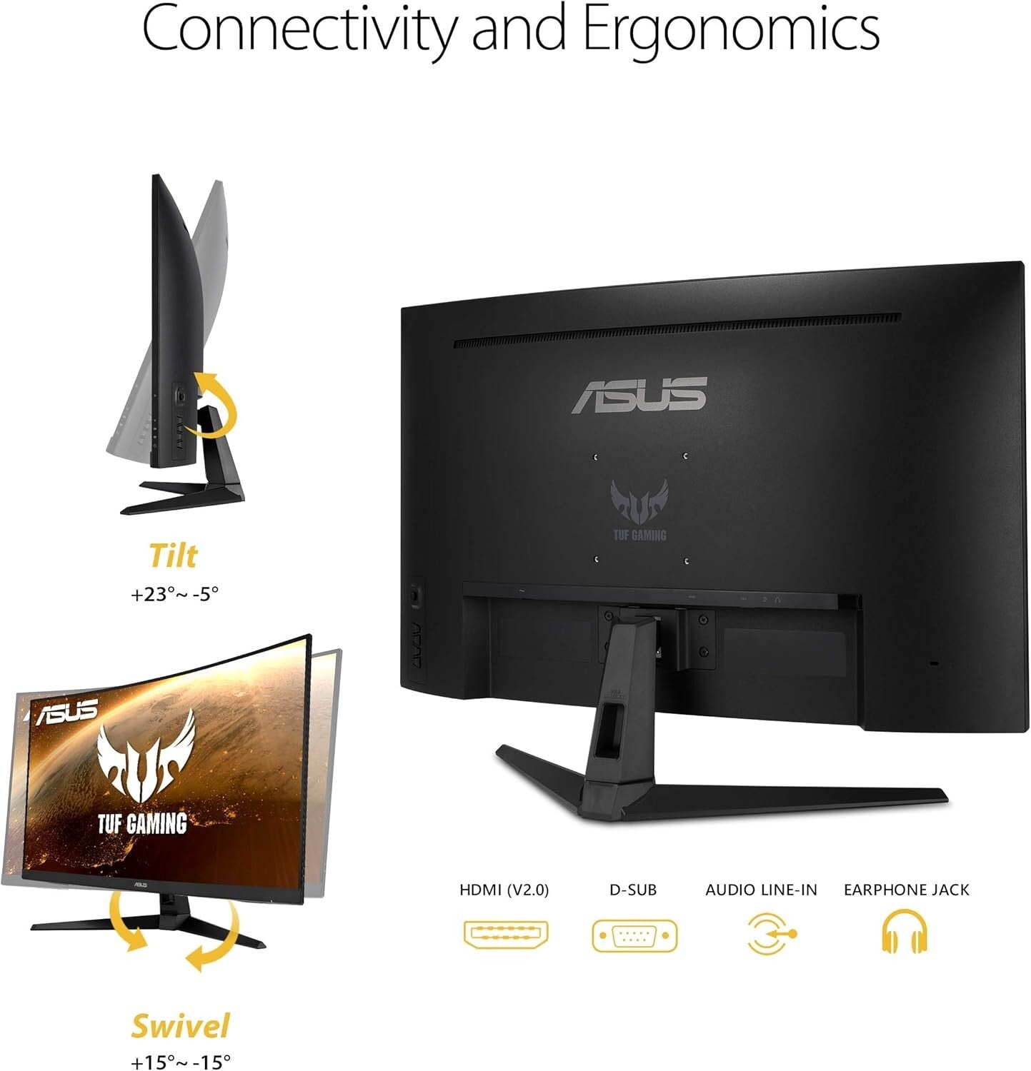 32-Inch Full HD Curved Monitor with 165Hz Refresh Rate for Ultimate Gaming