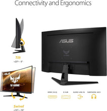 Load image into Gallery viewer, 32-Inch Full HD Curved Monitor with 165Hz Refresh Rate for Ultimate Gaming