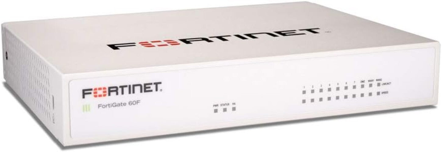 FortiGate-60F Firewall - 10 Gigabit Ethernet Ports, Advanced Security Solution