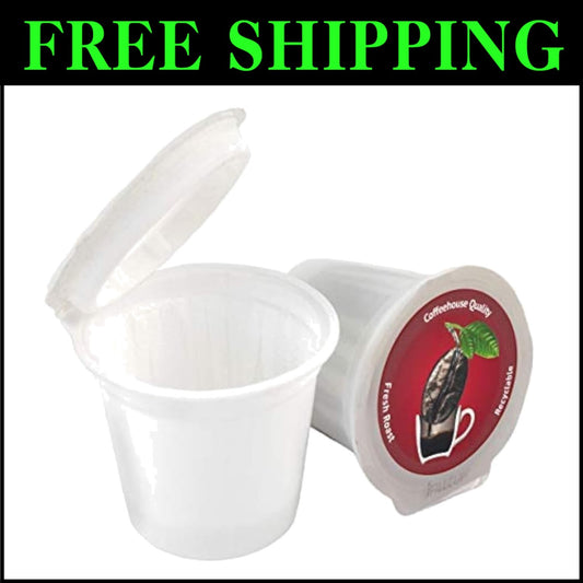 Portable 288 Count Fillable Pods for Keurig - Customize Your Coffee Experience