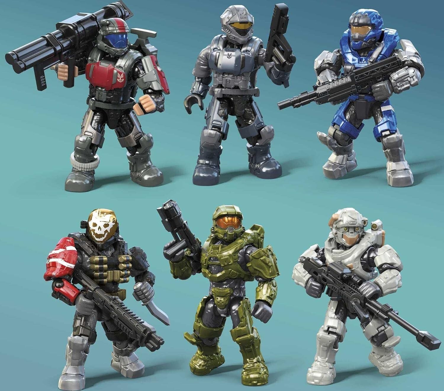 Exclusive 20th Anniversary Halo Character Pack with 20 Figures & Accessories