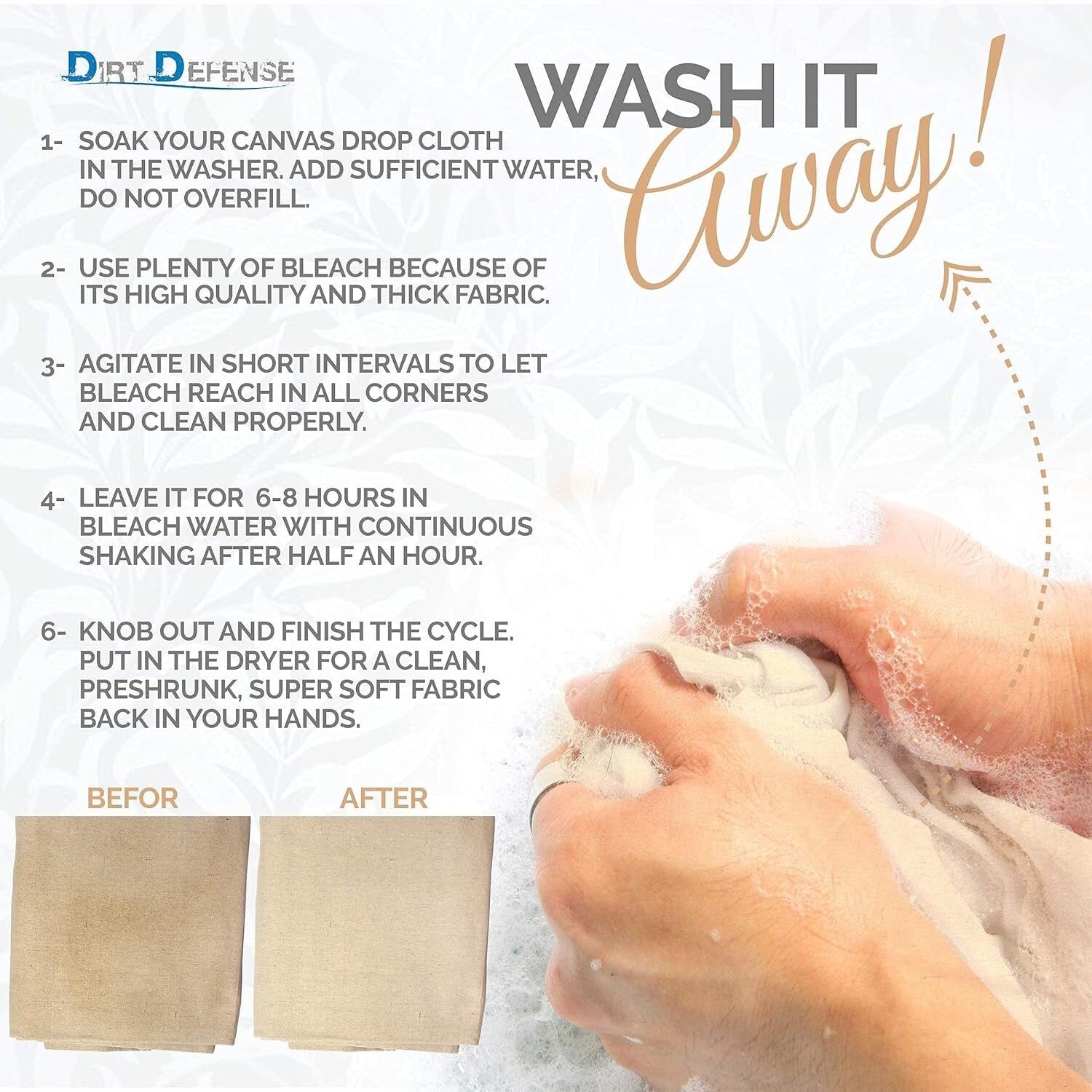 Eco-Friendly Canvas Tarps 9x12 - Pack of 2 for Painting & Furniture Protection