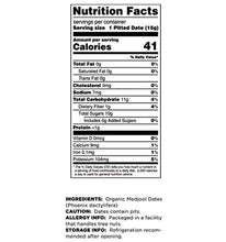 Load image into Gallery viewer, 4 Lbs Organic Medjool Dates – chewy, sweet, and USDA Certified for Quality