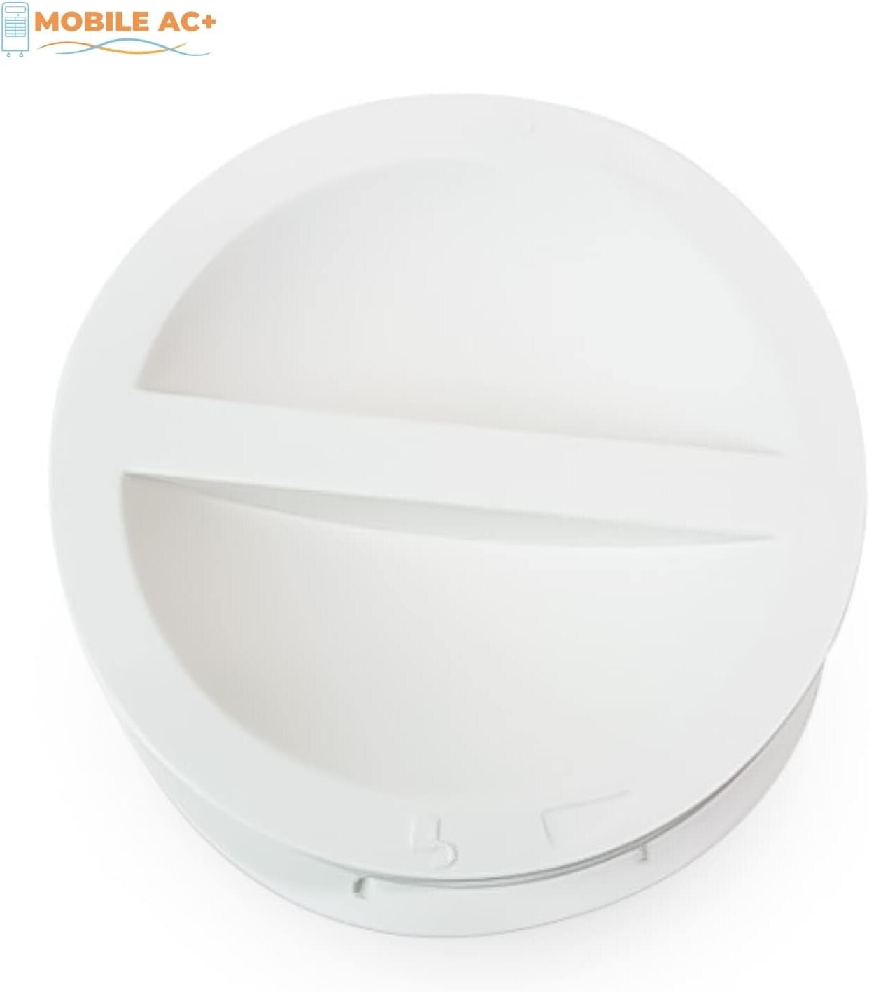 High-Durability Connector for 6" and 6.5" AC Exhaust Hoses - Modern Design