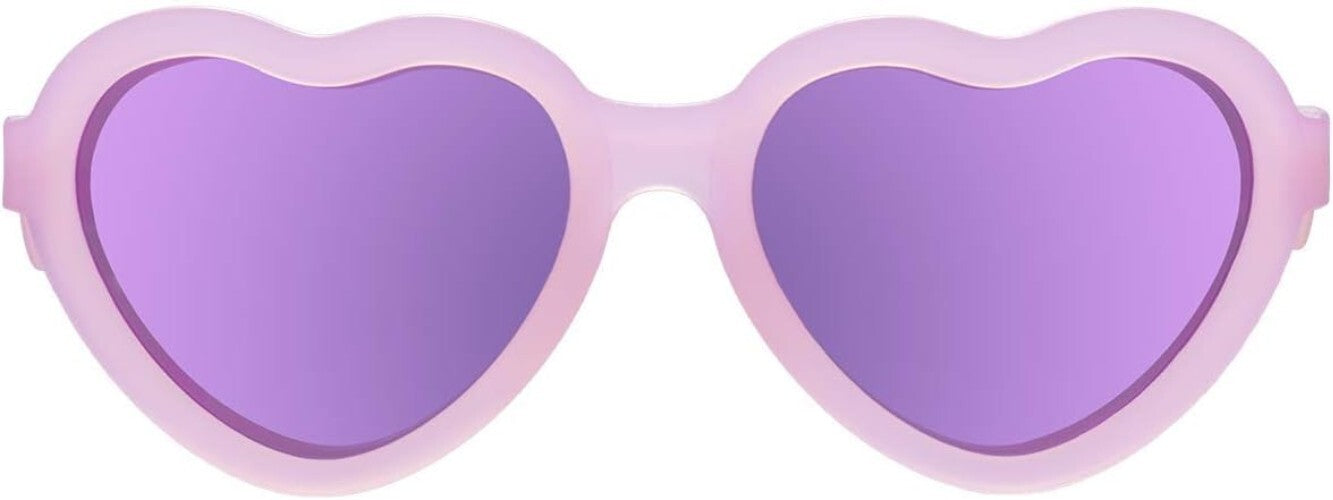 Adorable Heart-Shaped Kids Sunglasses – Polarized UV Protection & Flexible Fit