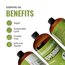 Load image into Gallery viewer, Bulk Peppermint Oil 32 oz - Perfect for Diffusers, Candles, and Personal Care
