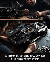 Load image into Gallery viewer, Realistic HOONIKEN Model Car Kit - 3141 Pieces with V8 Engine &amp; Moving Parts