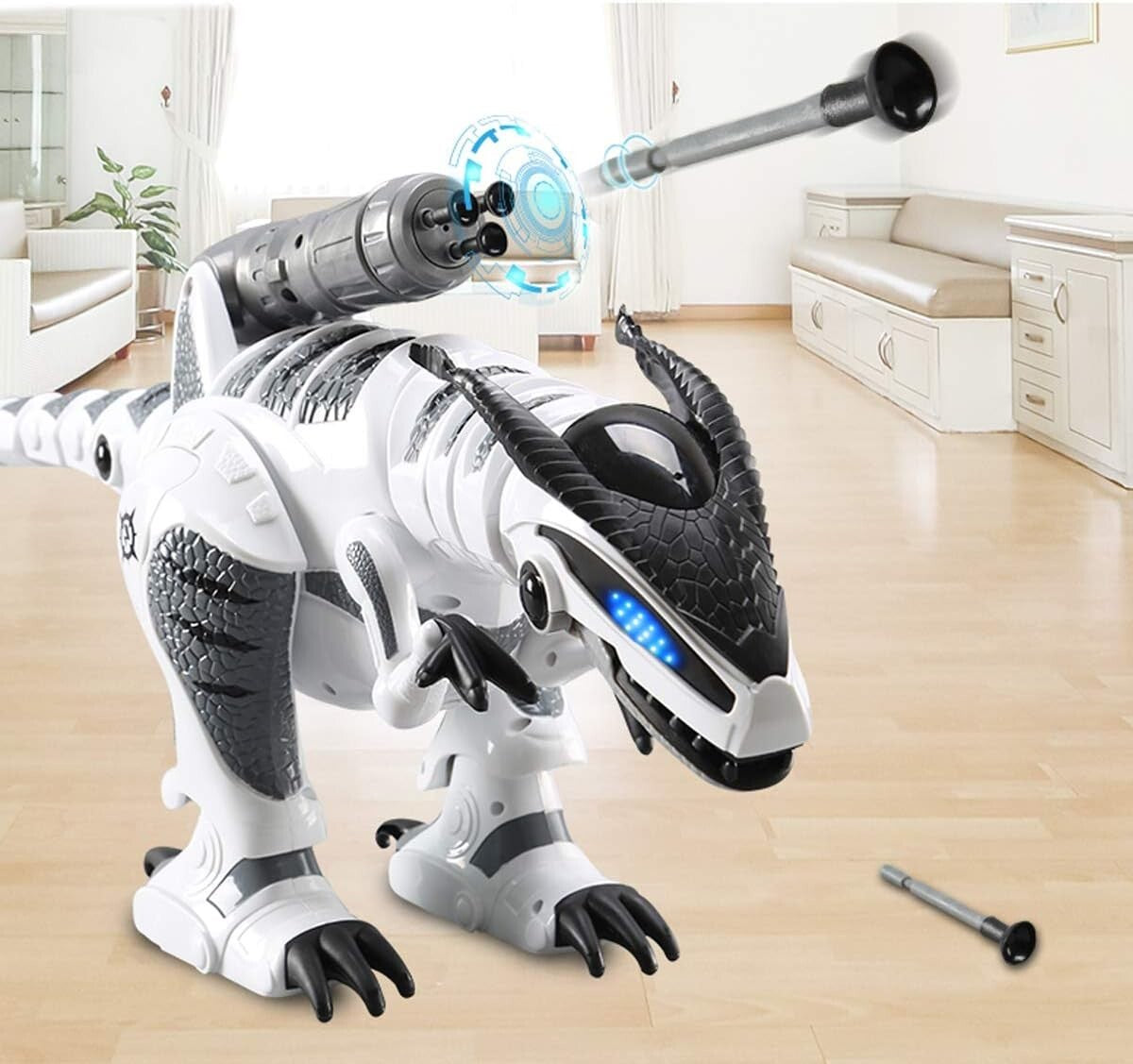 Multi-Function Remote Control Dinosaur Toy with Combat Mode & Touch Interaction