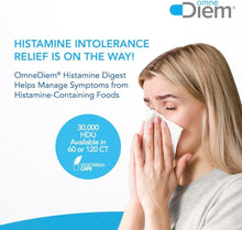 Load image into Gallery viewer, Fast-Acting Diamine Oxidase Enzyme - 120 Caps for Histamine Sensitivity Support