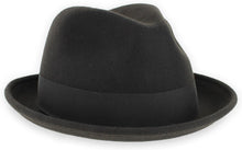 Load image into Gallery viewer, Packable Men's Classic Fedora with Grosgrain Sweatband - Travel Ready