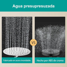 Load image into Gallery viewer, Ultra-Thin 8" Rain Shower Head in Brushed Nickel - Easy No-Plumber Install