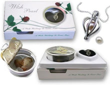 Load image into Gallery viewer, Cultured Wish Pearl Necklace in Sterling Silver Locket - Perfect Gift for Her