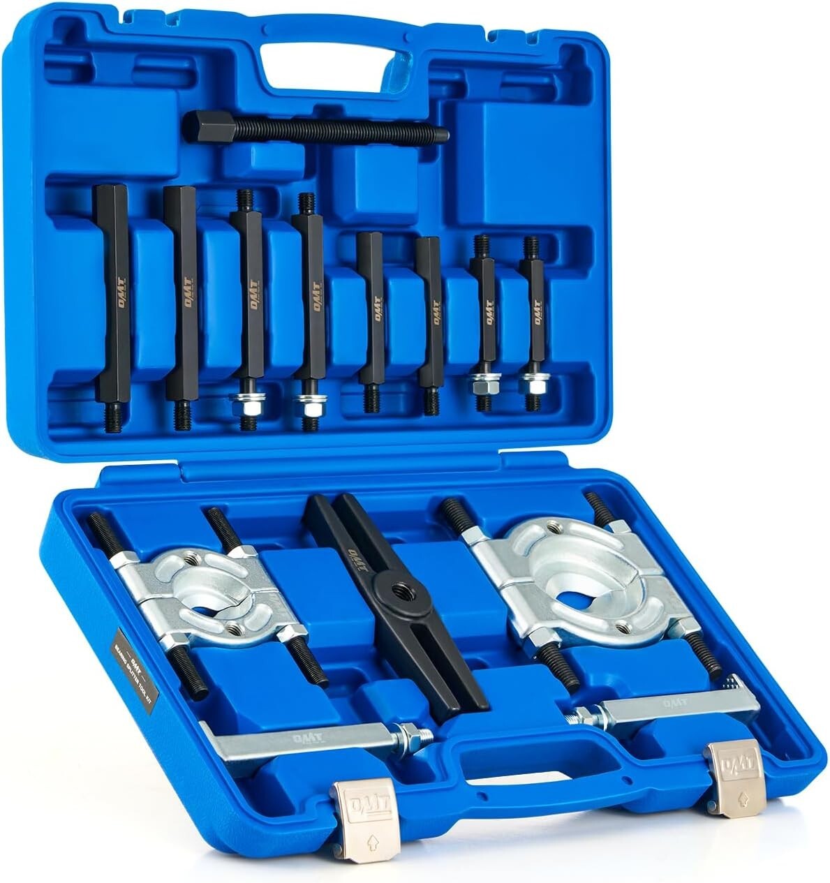 Versatile Pinion Wheel Bearing Separator Tool Kit with Compact Storage Case
