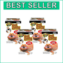 Load image into Gallery viewer, Reptile Basking Spot Lamps 150W - 4 Pack with Long Life &amp; Double Heat Focus