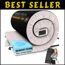 Load image into Gallery viewer, Waterproof 80’’x40’’ Foam Sleeping Pad - Ideal for Camping, Cots, and Sleepovers