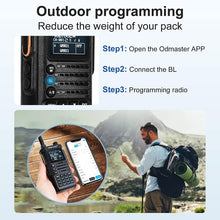 Load image into Gallery viewer, Enhanced 2nd Gen H8 GMRS Radio - Long-Range, Bluetooth, 2500mAh, 2 Pack Kit
