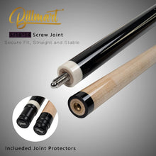 Load image into Gallery viewer, 58" Billiard Cue Stick with 13mm Tip &amp; Travel Case - Elegant Purple Finish