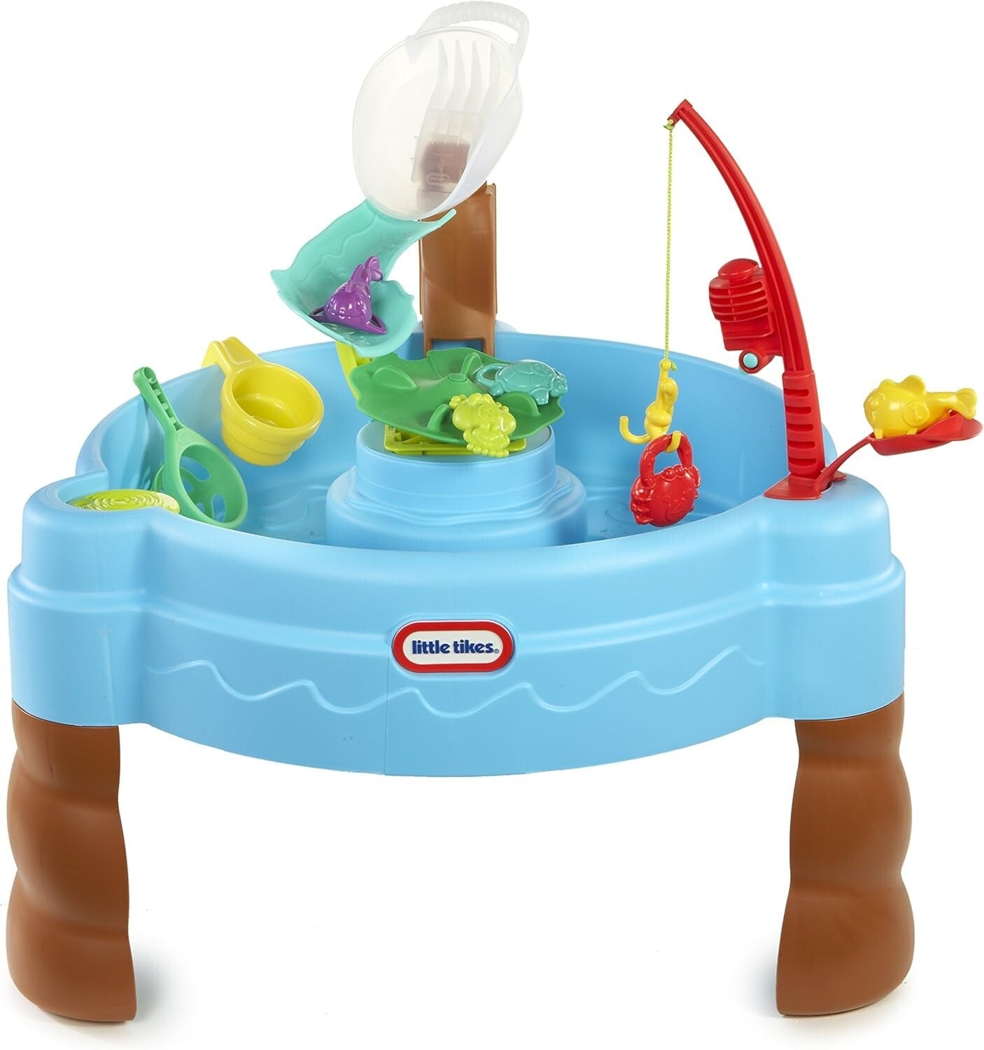 Interactive Fish 'n Splash Water Table with Fishbowl & 10 Play Accessories